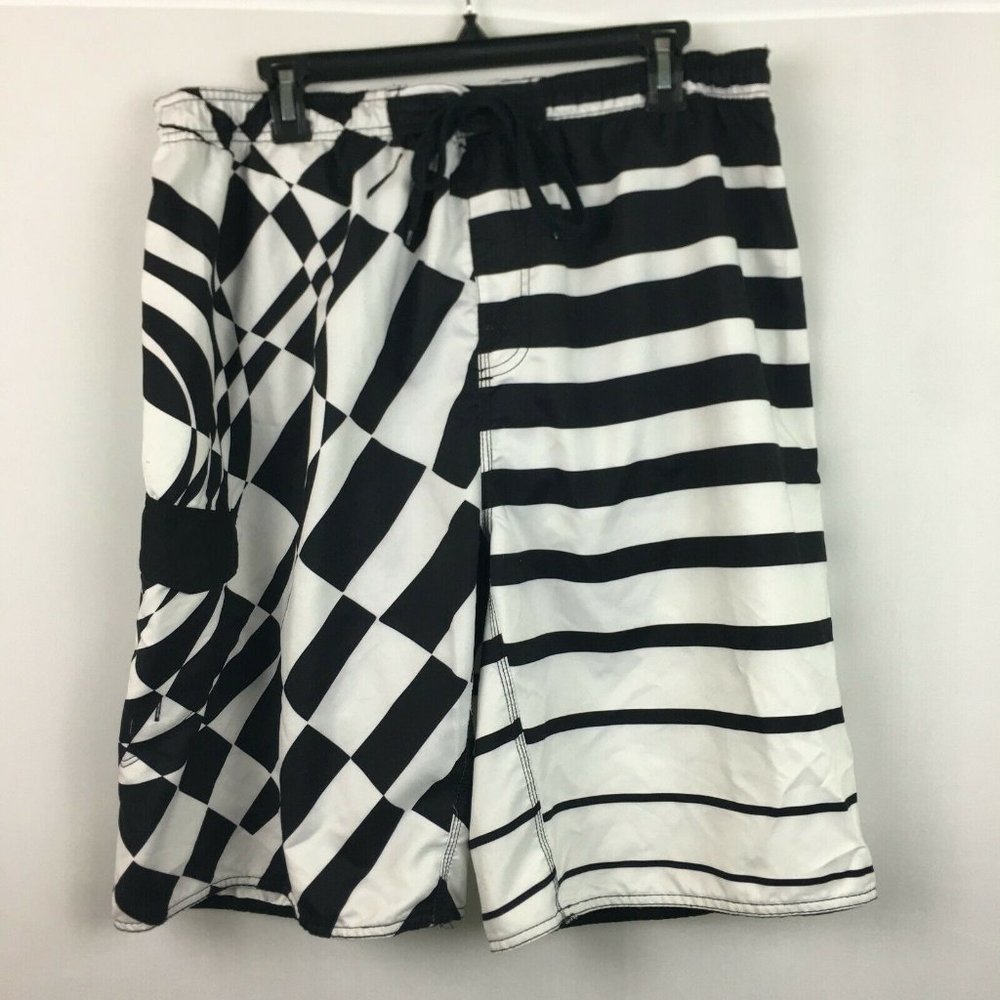 Mens Triangle Brand Swim Trunks Board Shorts Sz L